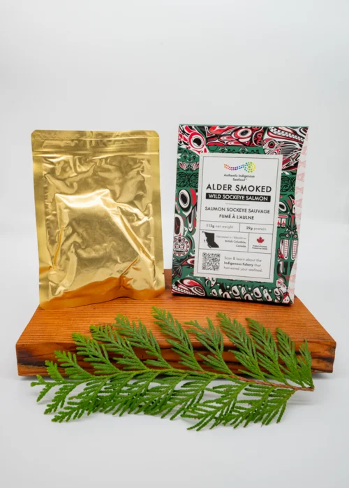 alder smoked sockeye retort 113g front