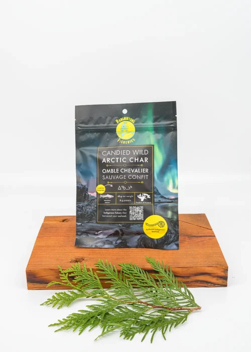 candied wild arctic char package front
