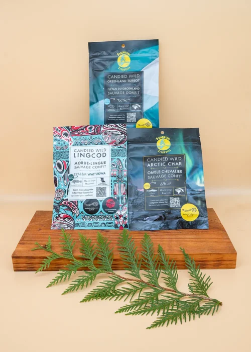 Candied seafood northern lights variety pack