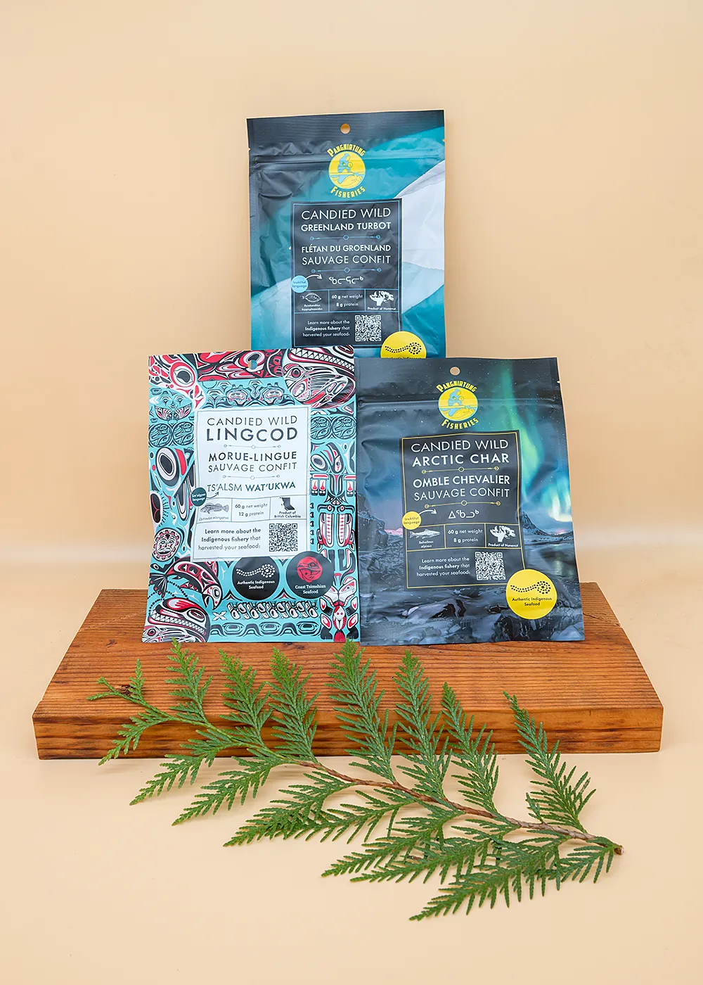 Candied seafood northern lights variety pack