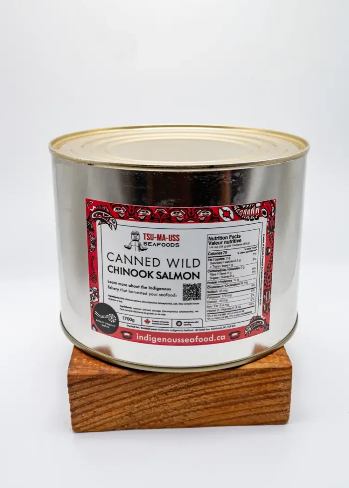 wild chinook canned 1700g top